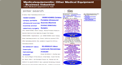 Desktop Screenshot of medicalequipmentio.com